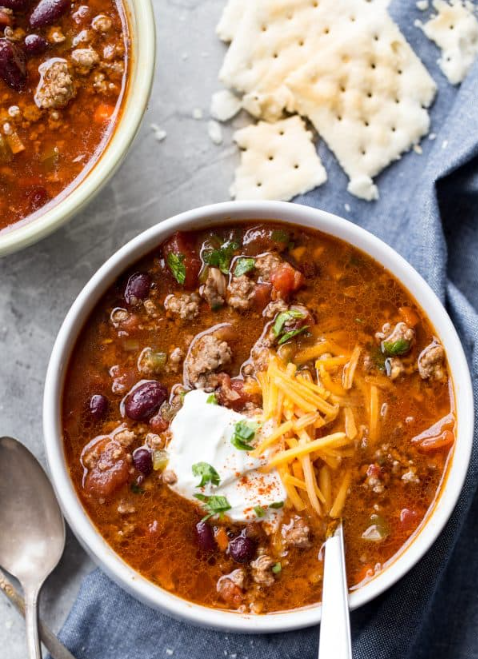 Chili Beef Soup