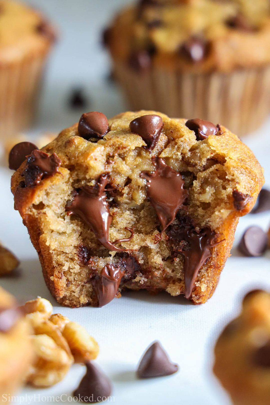 Banana Chocolate Chip Muffins