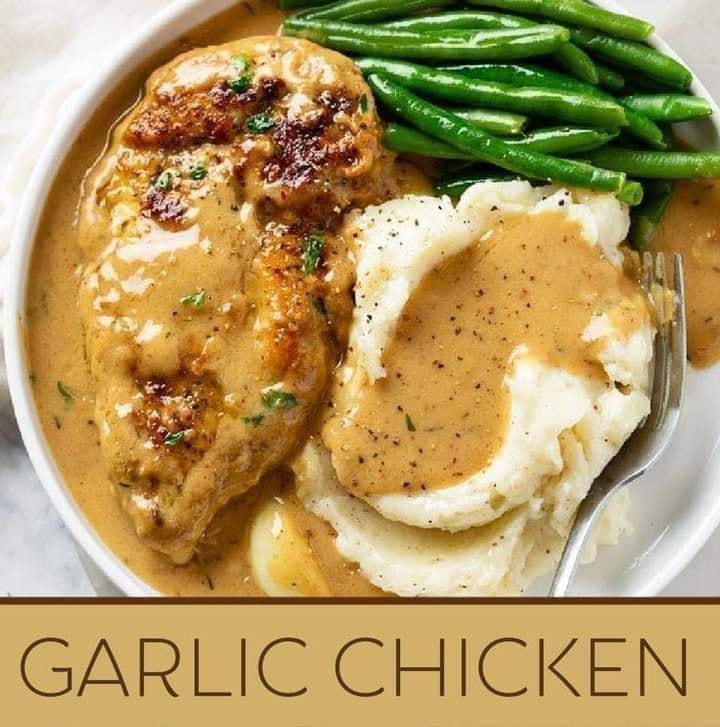 Creamy garlic chicken