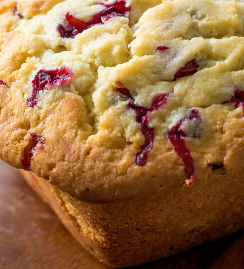 Cream Cheese Cranberry Loaf