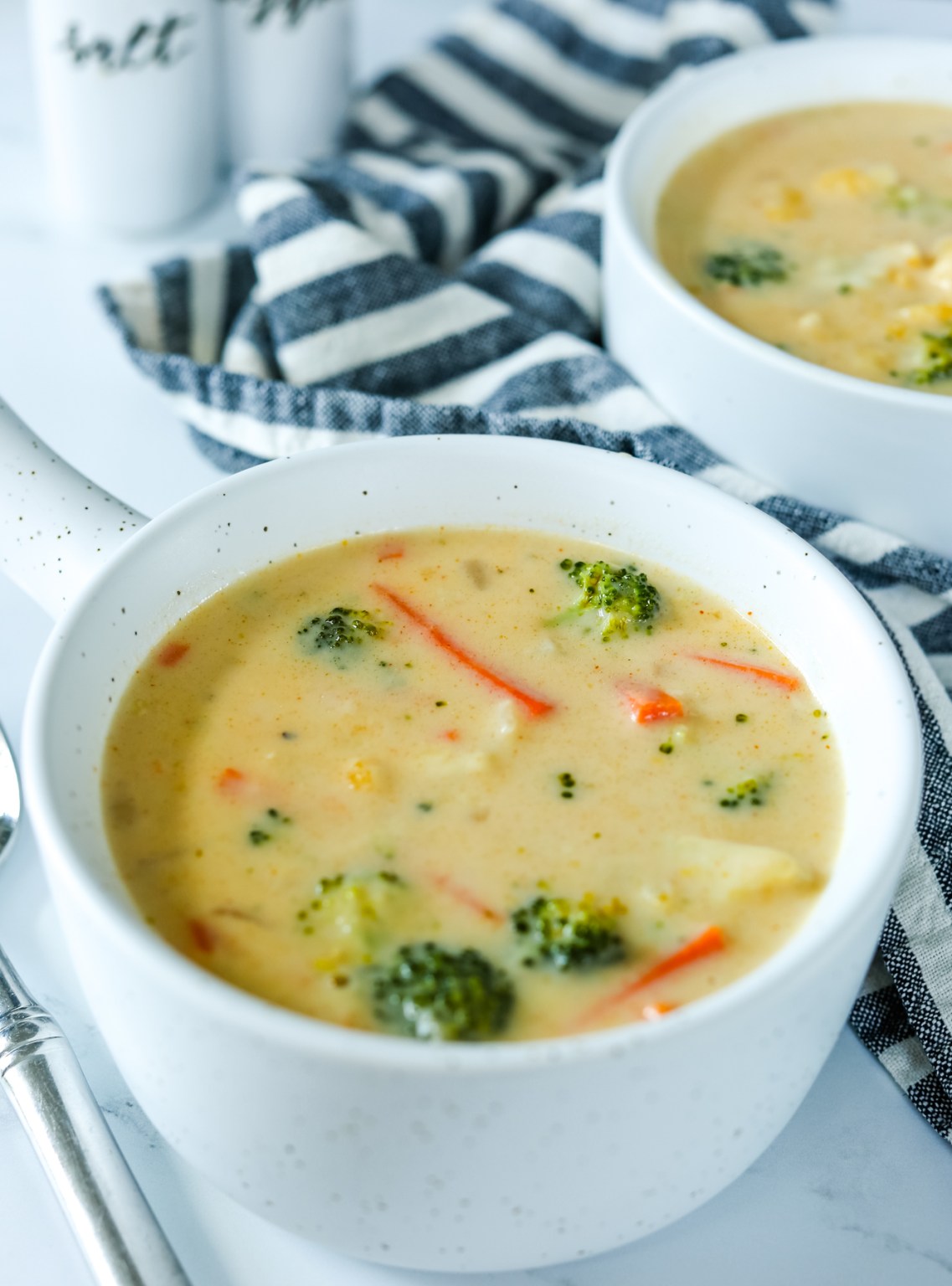 Broccoli Cauliflower Cheese Soup