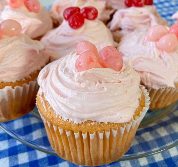 Southern Strawberry Punch Bowl Cake