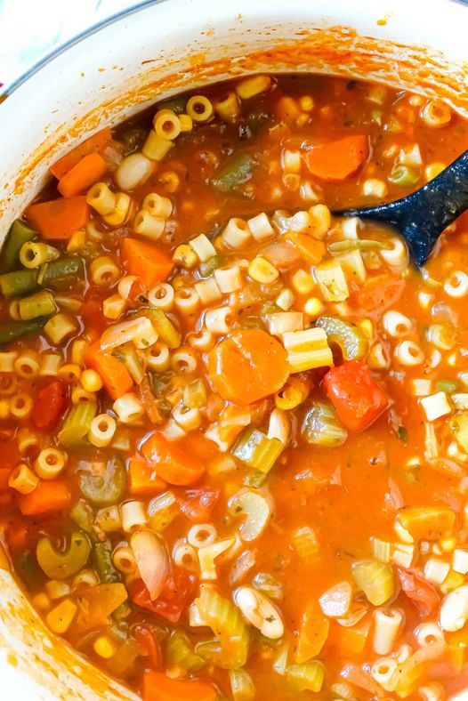 Hearty Homemade Vegetable Soup