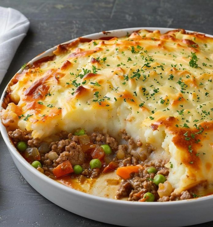 Cheesy Hamburger Casserole