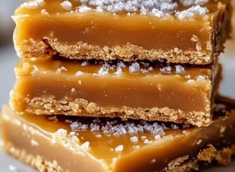 Salted Caramel Butter Bars