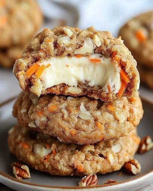 Irresistible Carrot Cake Cheesecake Cookie