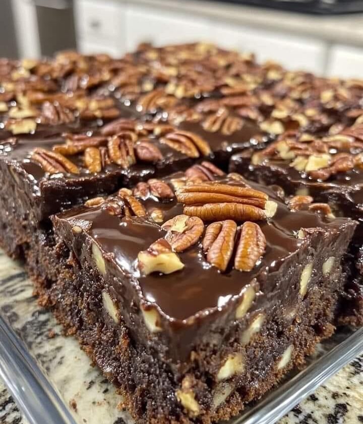 Rich and Decadent Pecan Pie Brownies