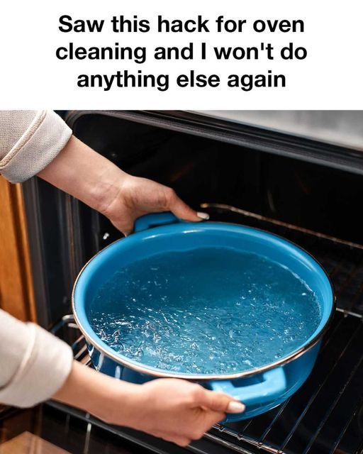 Saw this hack for oven cleaning and I won’t do anything else again