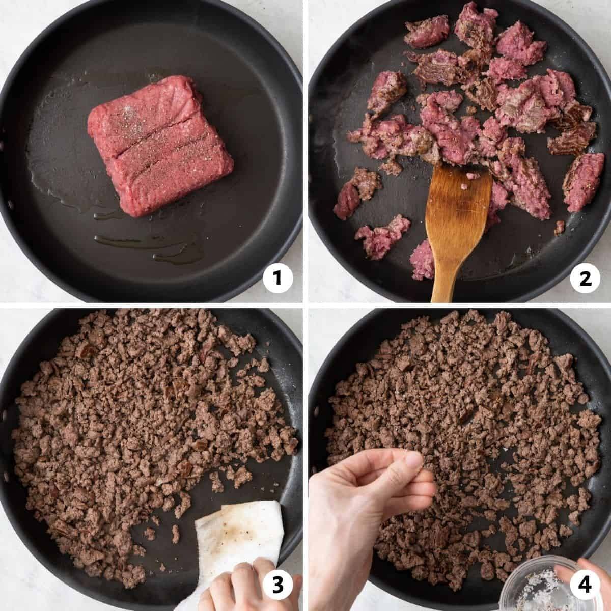 Should You Rinse Ground Beef?