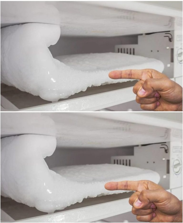 The trick to defrosting a freezer in a few minutes without effort