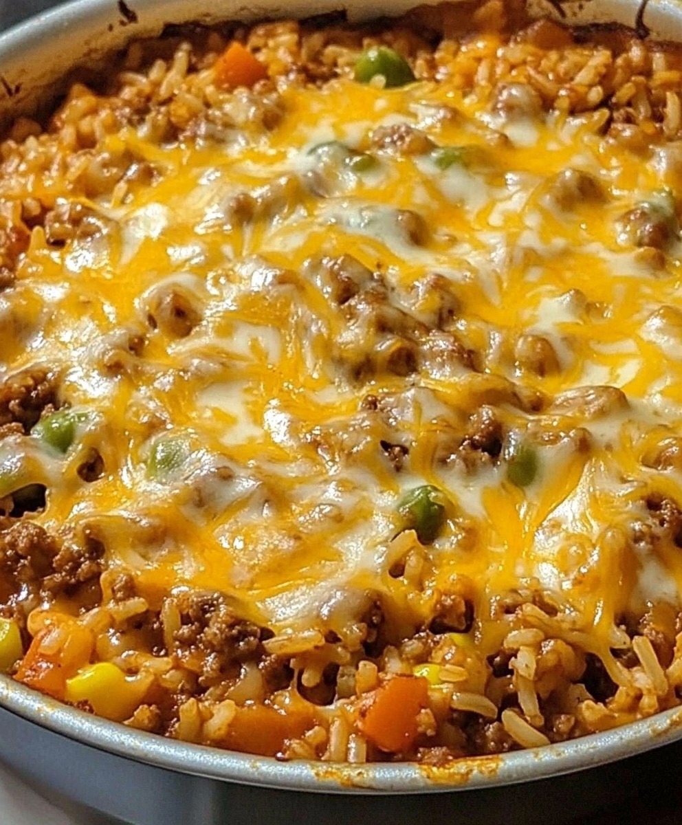 ONE POT MEXICAN RICE CASSEROLE