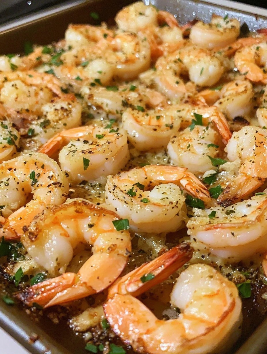 Garlic Parmesan Roasted Shrimp