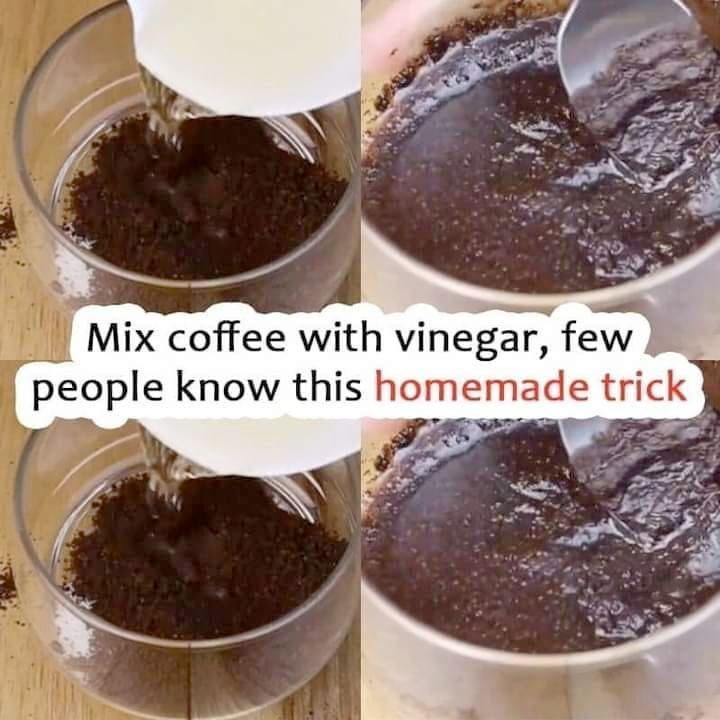 Combine coffee with vinegar. Why all French women do this