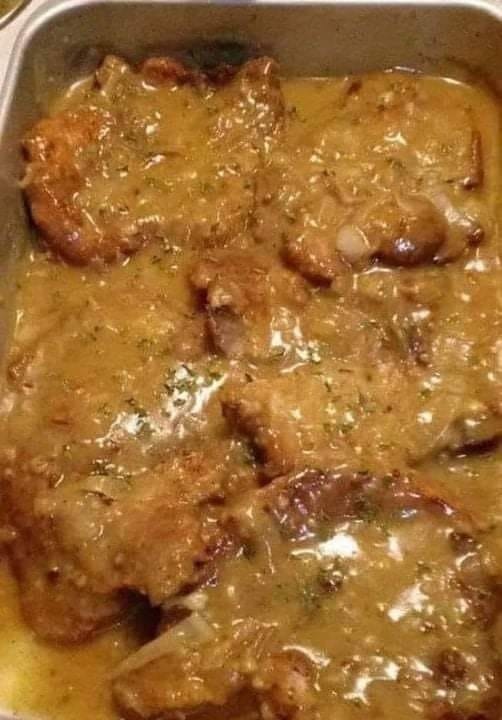 Smothered Pork Chops!!!