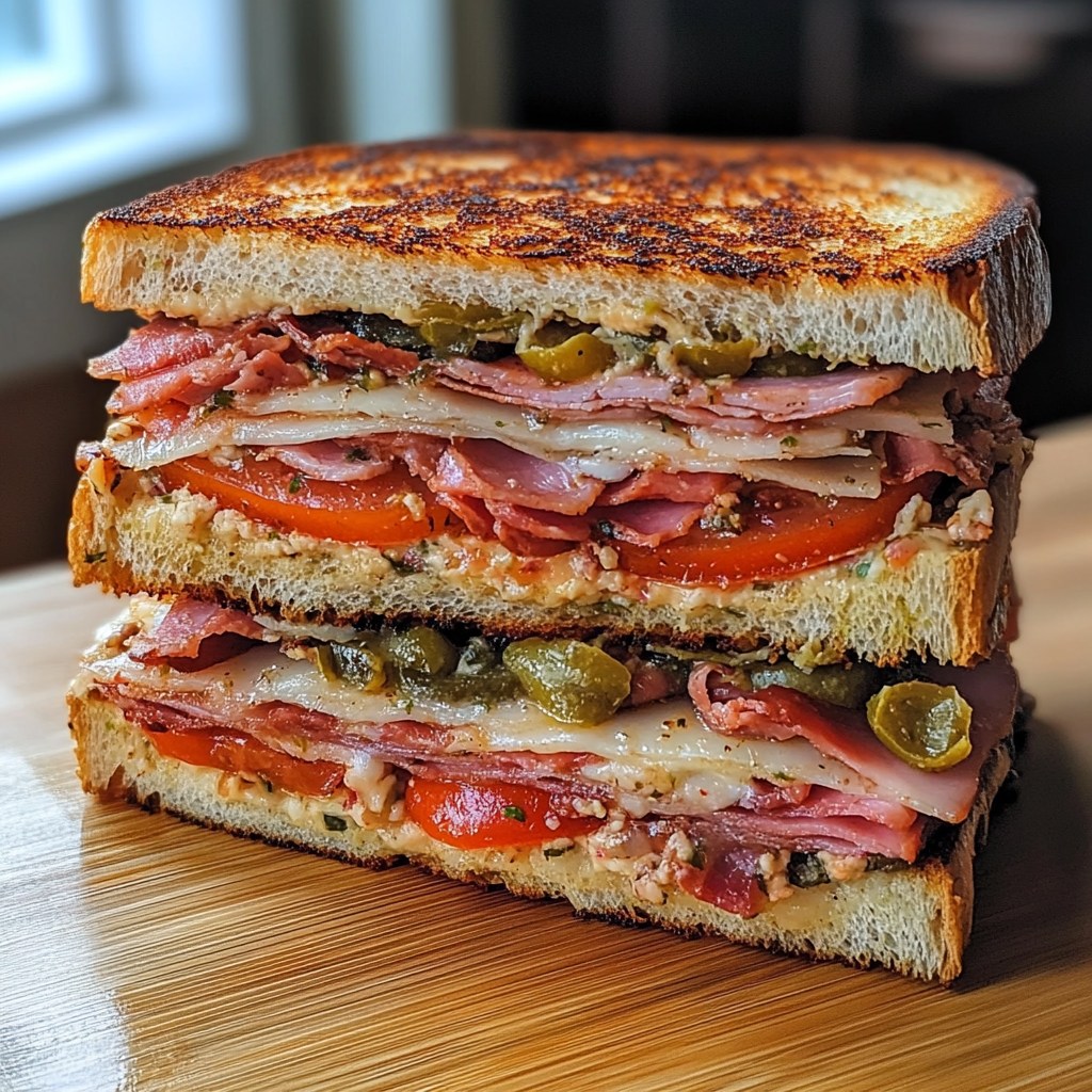 Classic Muffaletta Sandwich