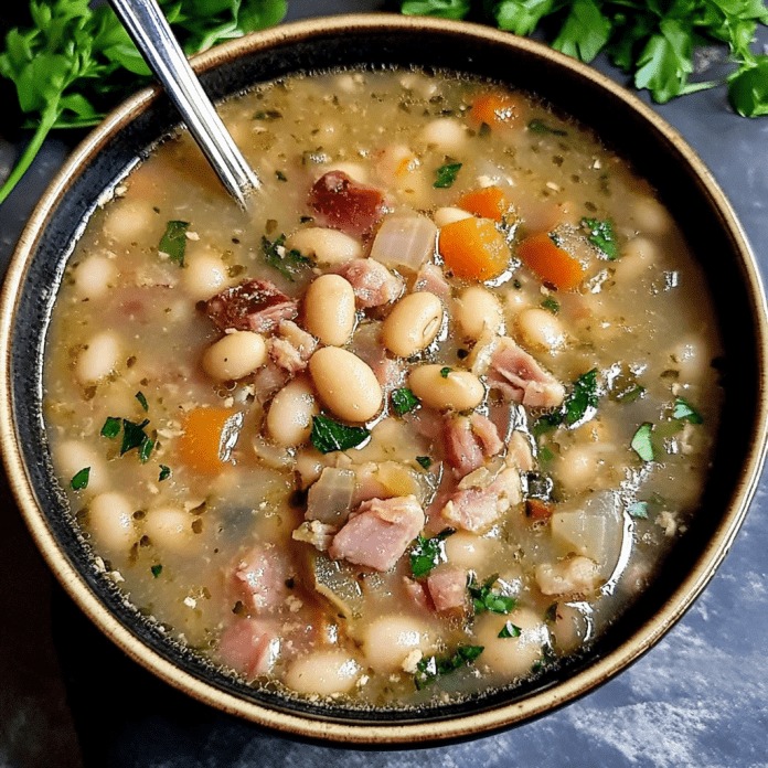 WHITE BEAN AND HAM HOCK SOUP