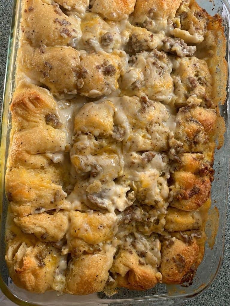 Chicken Bubble Biscuit Bake Casserole