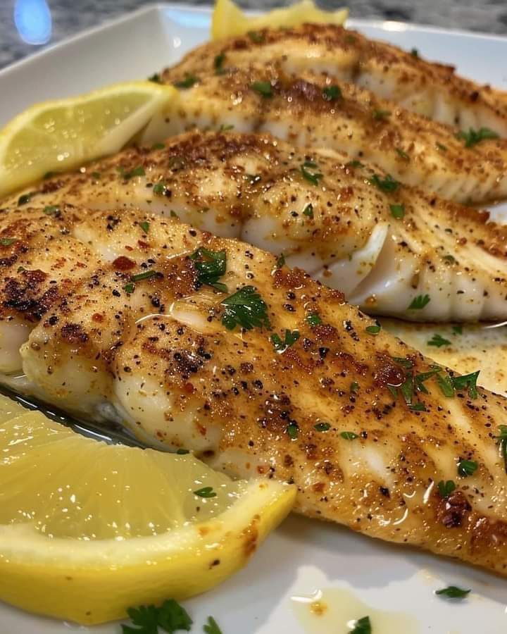 Zesty Lemon Butter Fish Fillet