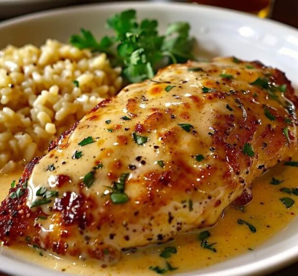 Longhorn Steakhouse-Inspired Parmesan Crusted Chicken