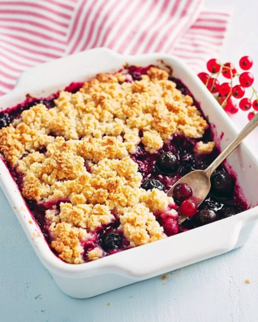 Red Berry Crumble