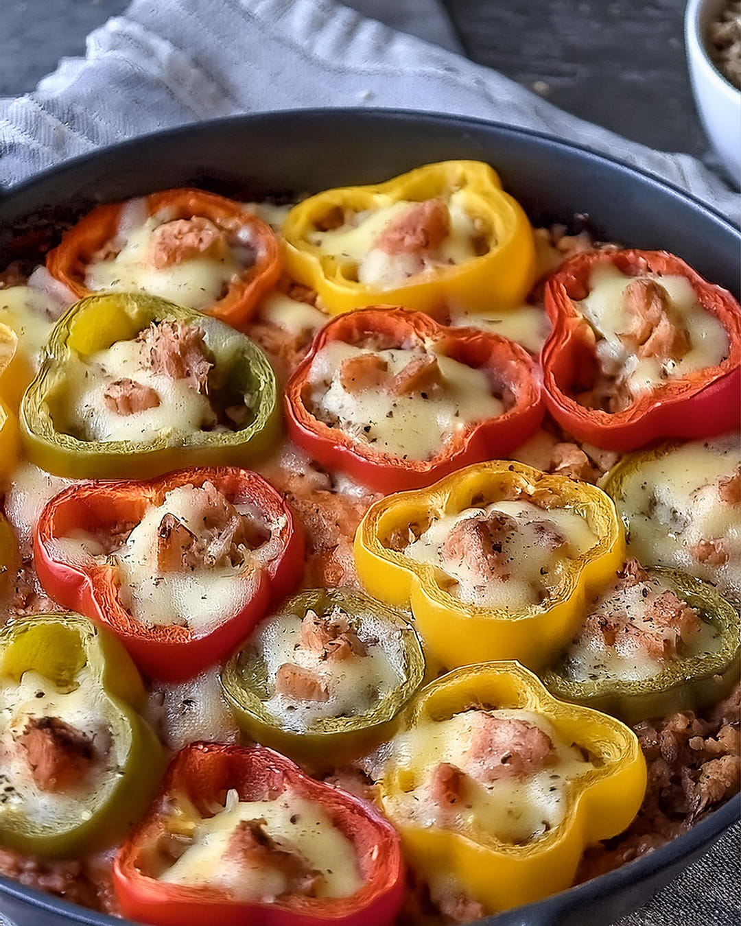 STUFFED PEPPER CASSEROLE 🥘