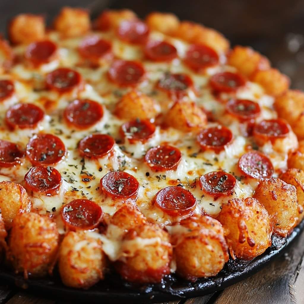 Insanely Delicious Tater Tot Pizza: A Slice of Heaven!