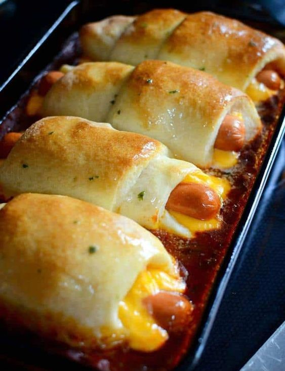 Chili Cheese Dog Bake