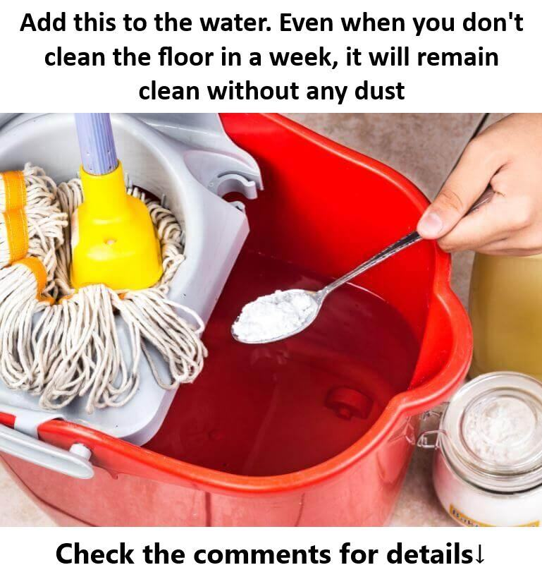 A Cleaning Secret for a Dust-Free Floor