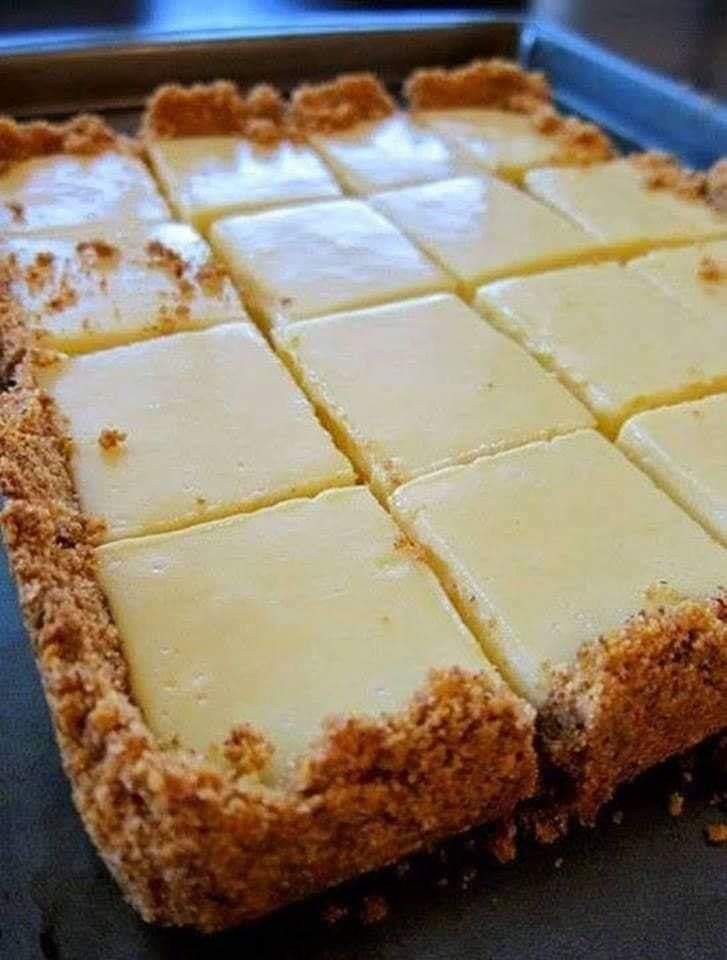 creamy lemon squares