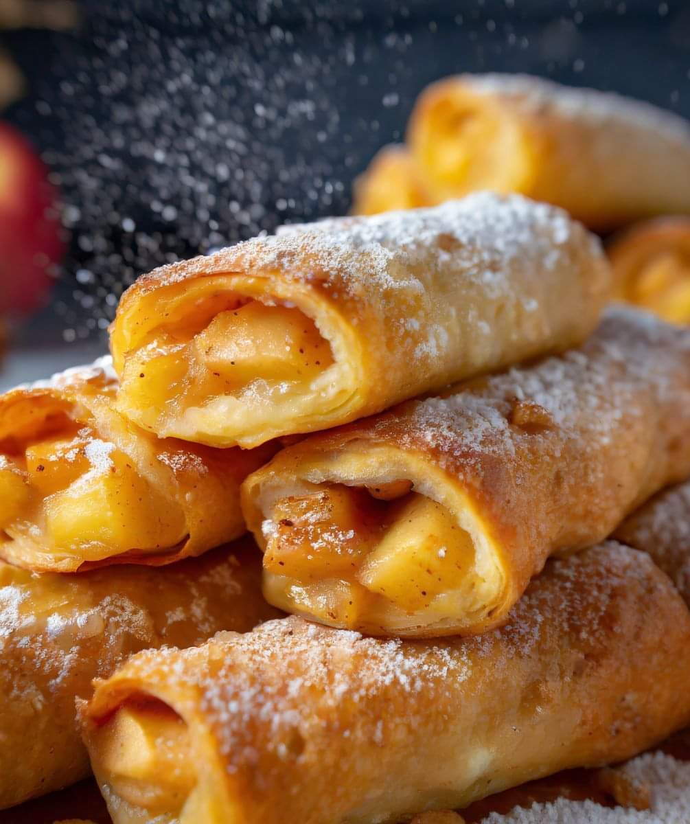 Apple Pie Egg Rolls