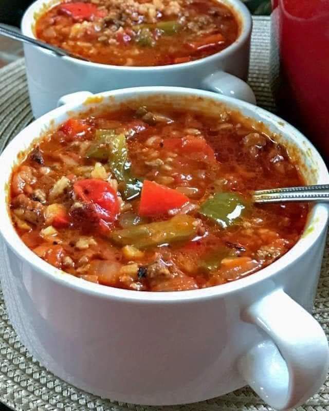 *Stuffed Pepper Soup*