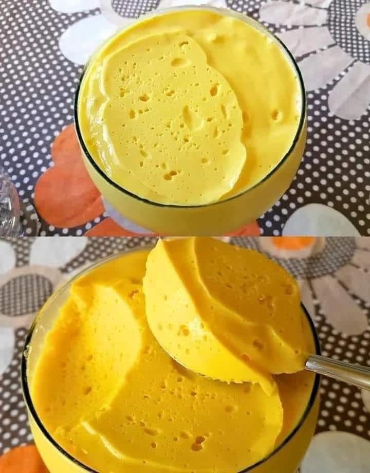 Creamy Mango Mousse