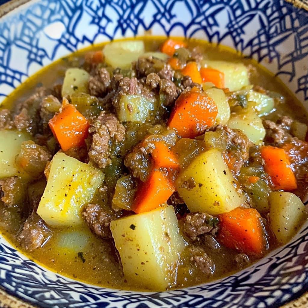 Mexican Green Chile Veggies Picadillo