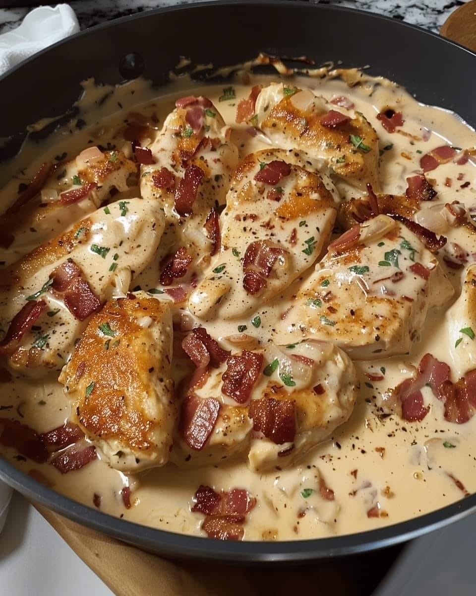 Creamy Bacon Delight Chicken”