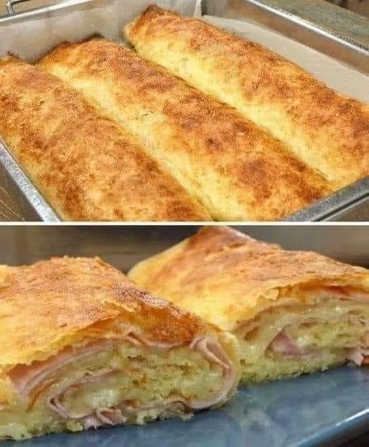 Ham and Cheese Roulade