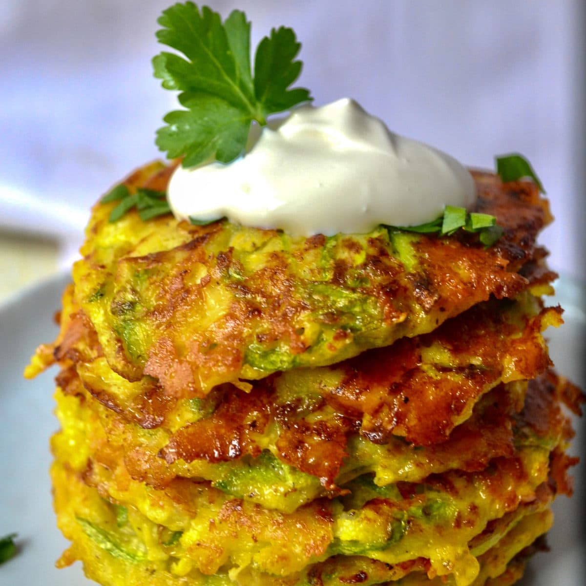 Air Fryer Zucchini Fritters