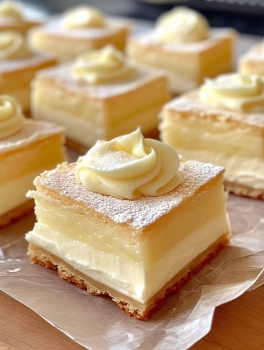 Vanilla Cream Squares