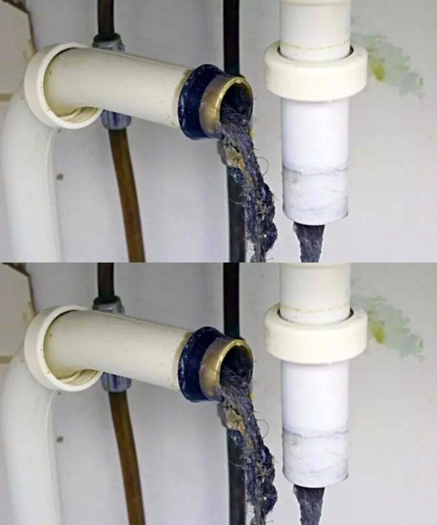 Here’s the secret to cleaning drain pipes, the plumbers’ method comes out