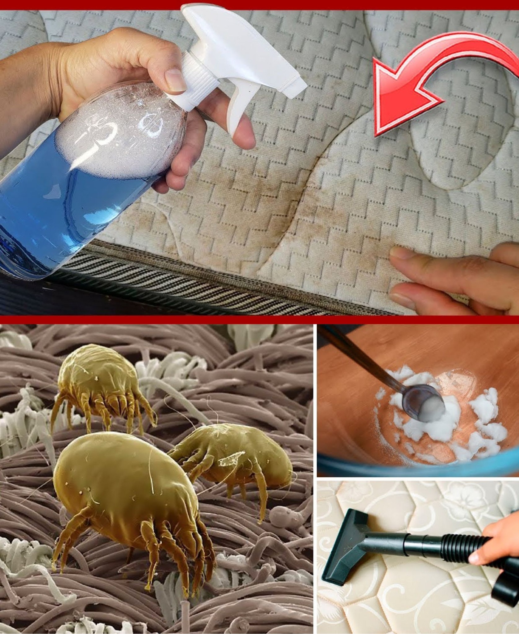 Urine stains on the mattress, this ingredient you use in the kitchen removes everything