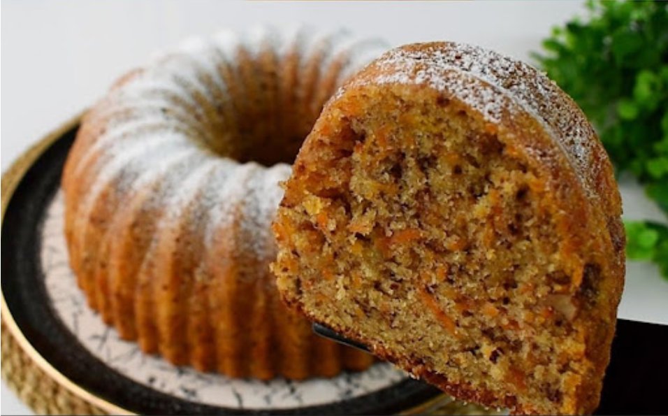 Carrot and Walnut Cake